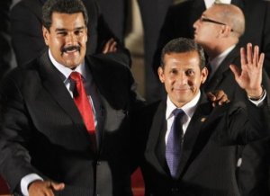 Ollanta Humala justifica a Maduro ante la crisis económica de Venezuela