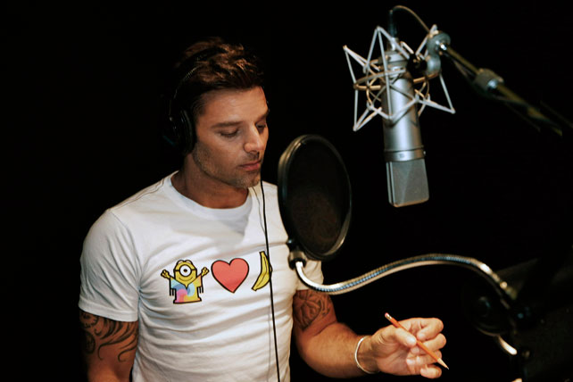 Ricky Martin dará vida al villano de Los Minions