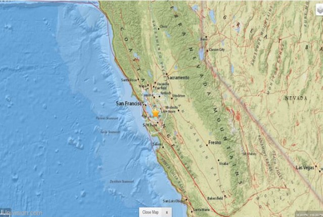 Sismo de 6,0 sacude la bahía de San Francisco