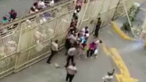 PNB dispara al aire mientras ingresan compradores al Bicentenario de Palo Verde (VIDEO)