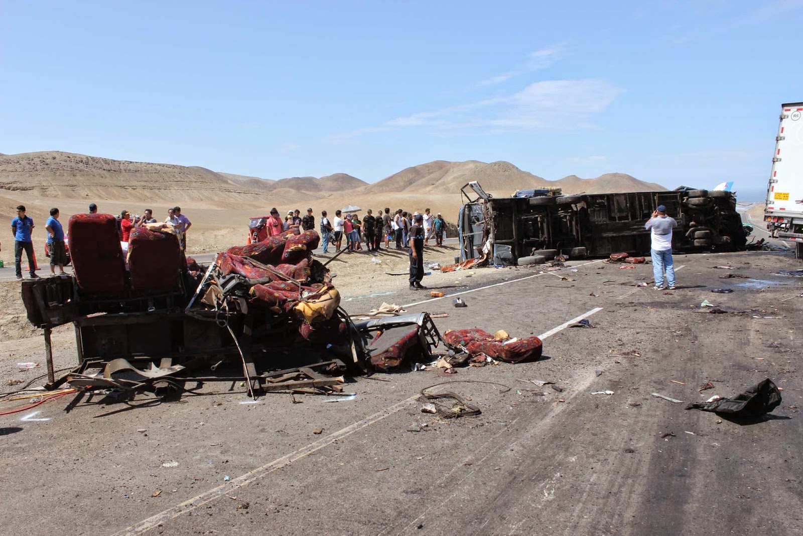 Colisión de autobuses dejó 16 muertos y  56 heridos en Rusia