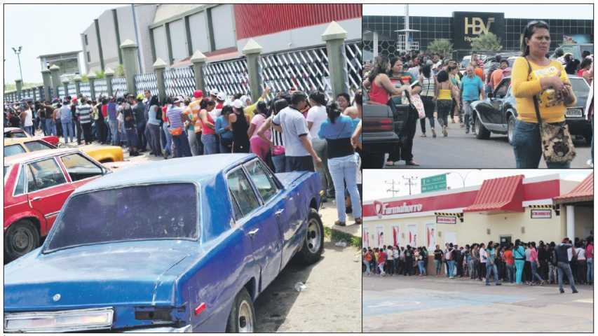 Se multiplican las colas en Coro y Punto Fijo ante escasez de productos