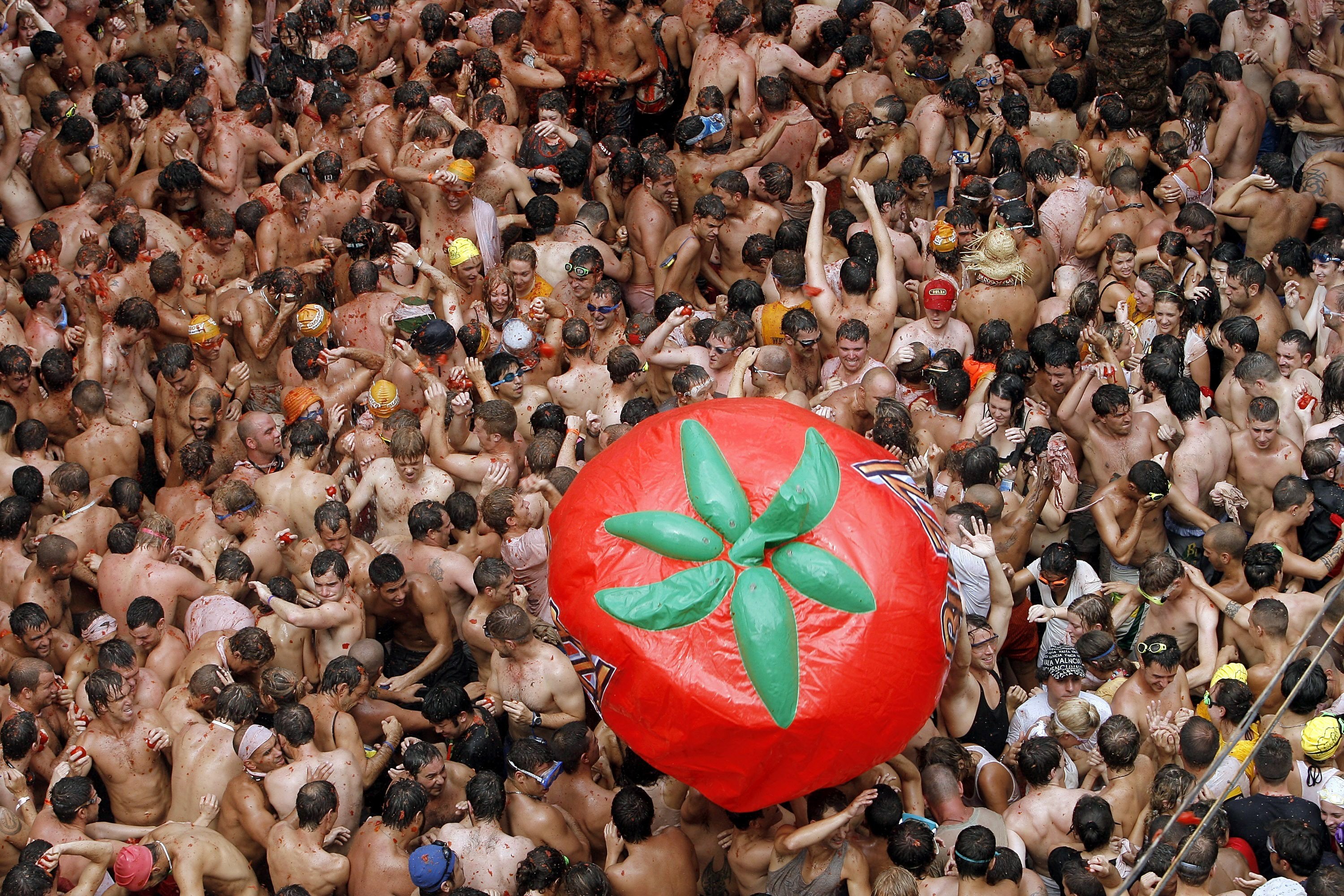 “Tomatina” española celebra 70 años