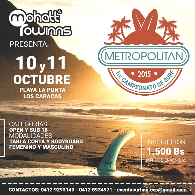 1er Campeonato de Surf Metropolitan 2015