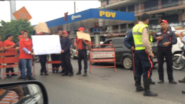 Reportan protesta en la recta de las minas en San Antonio (Fotos)