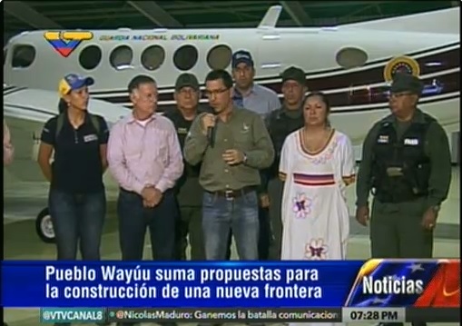 Arreaza afirma que la visita de Santos a Cúcuta demuestra la “efectividad” de las medidas de Maduro