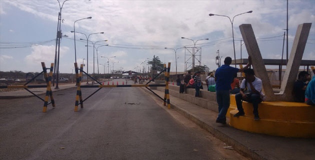 Así está la frontera en Paraguachón este #9S