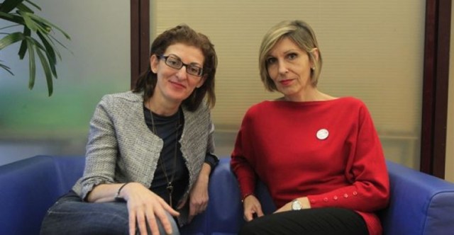 eurodiputadas-de-UPyD-Maite-Pagazaurtundua-y-Beatriz-Becerra-