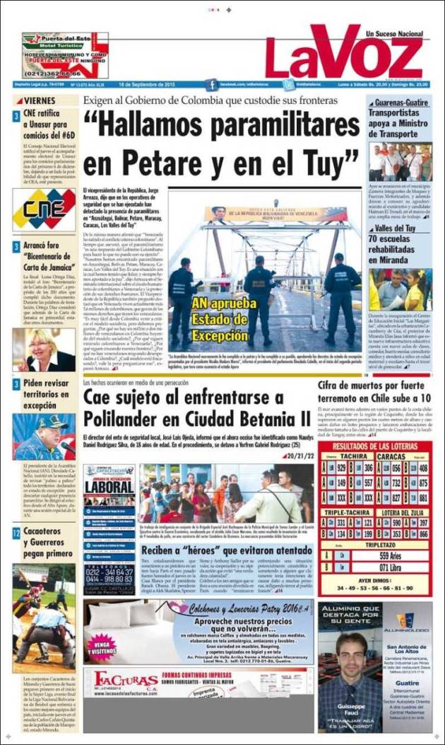 PORTADA LA VOZ