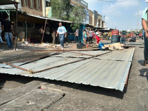 Así se encuentra el centro de Maracaibo tras OLP en “Las Pulgas” (Fotos)