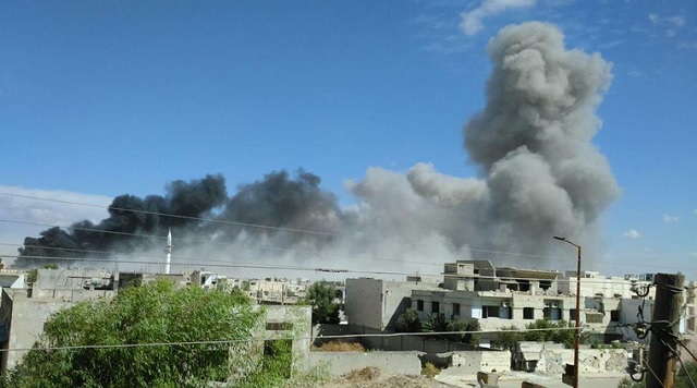 Rusia lanza su primer ataque aéreo contra el Estado Islámico en Siria (fotos + video)