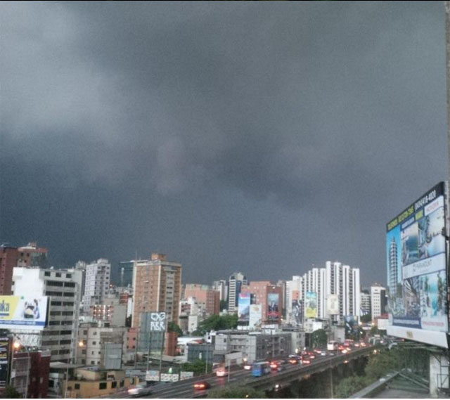 Inameh prevé que este jueves continuarán las lluvias dispersas en gran parte del país