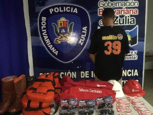 Detenido comerciante por vender ropa de trabajadores de Pdvsa