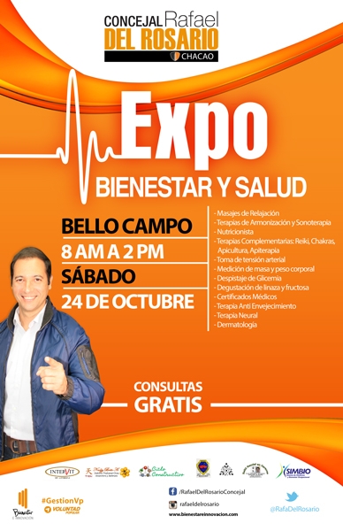 Expo Bienestar llega a este sábado a Bello Campo