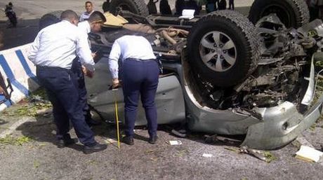 Tres delincuentes abatidos tras enfrentamiento con Polisucre a la altura de la USM (Fotos)