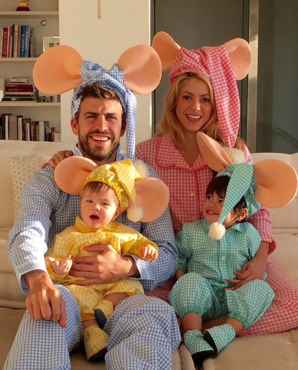 Shakira pique familia