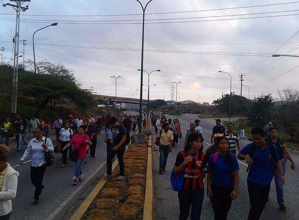 protesta en Barqusimeto