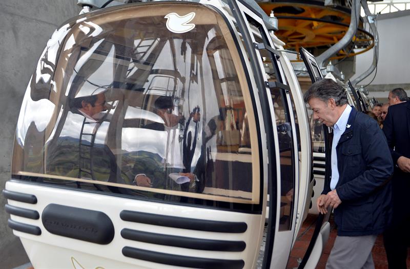 Inauguran teleférico para llegar al Santuario de Las Lajas en Colombia