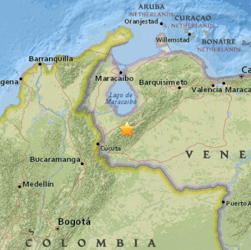 Sismo de 5.3 con epicentro en Lagunillas sacudió Mérida