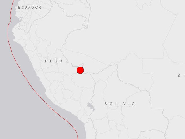 Sismo de 7.5 grados sacude zona central de Perú