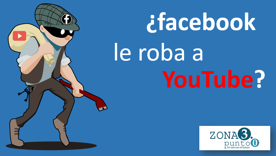 ¿Facebook le roba a YouTube?