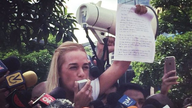 Lilian Tintori encabeza la lucha para que su marido, Leopoldo López, recupere la libertad