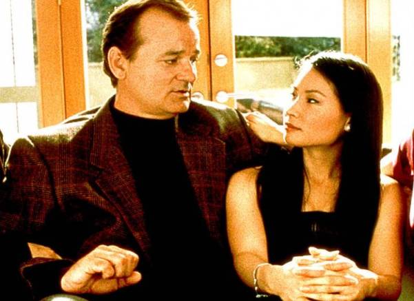 Bill Murray y Lucy Liu