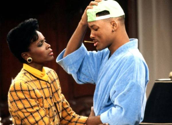 Will Smith y Janet Hubert