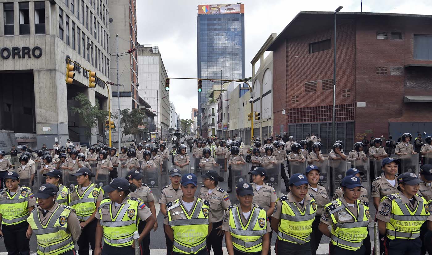 Así estuvo Caracas a pocas horas de la instalación de la Asamblea Nacional (fotos)