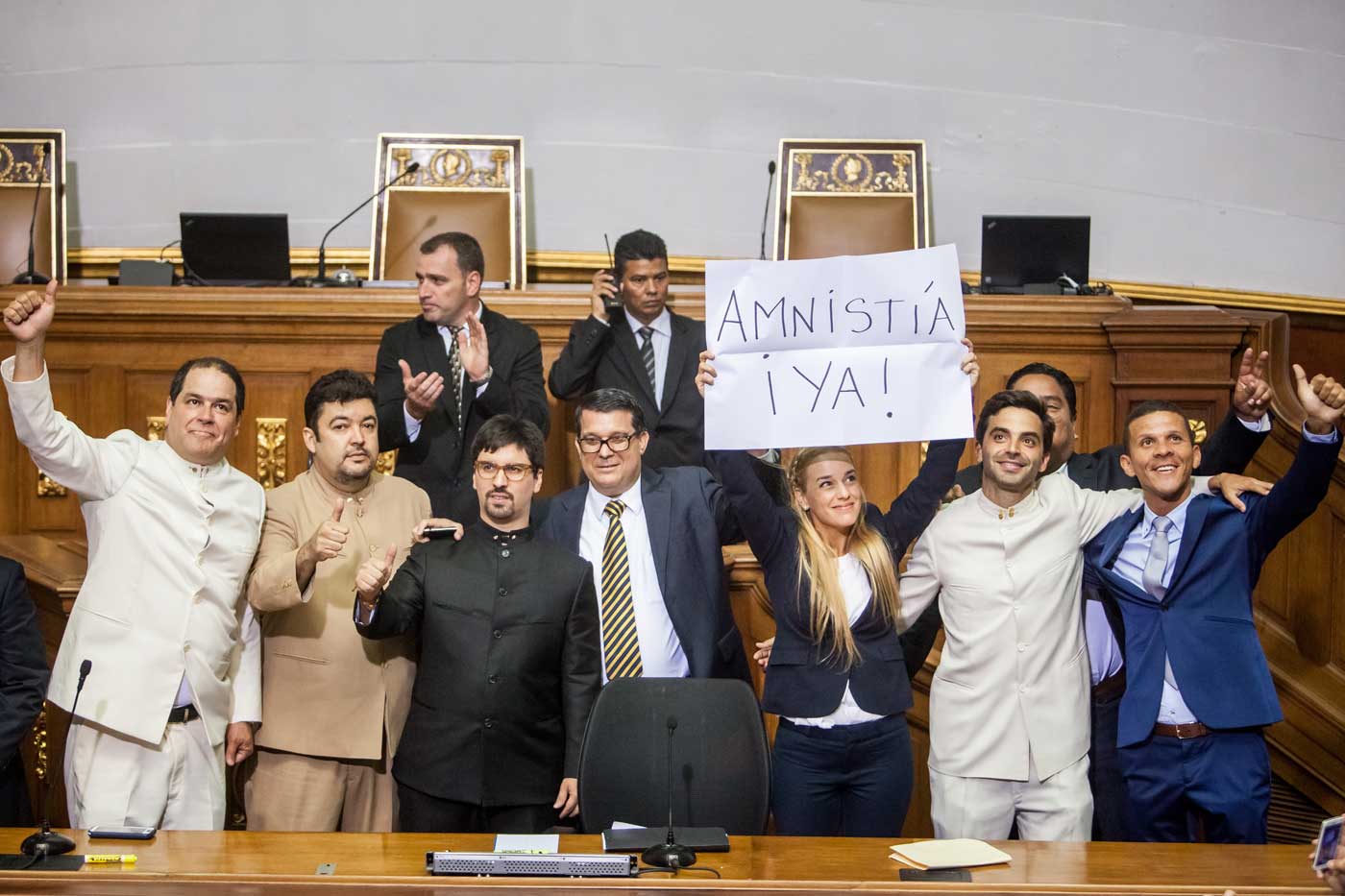 La amnistía para los presos políticos abrirá la batalla en la nueva Asamblea Nacional