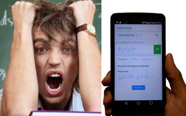 ¡Estudiantes, paren de sufrir! Esta app resuelve los problemas matemáticos en 3 segundos