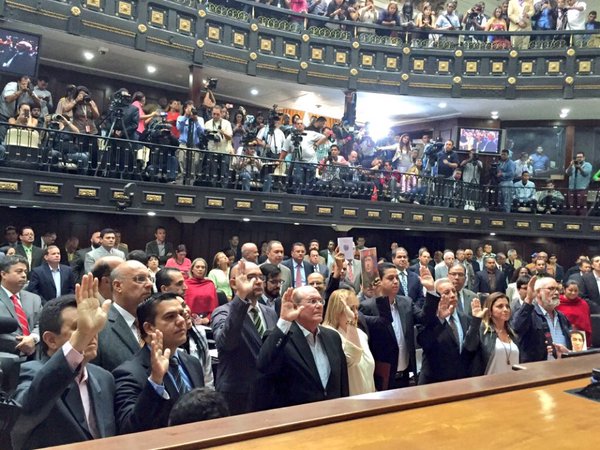 Juramentados diputados suplentes en la AN