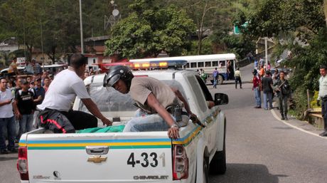 La operación del Cicpc comenzó en Hoyo de la Puerta