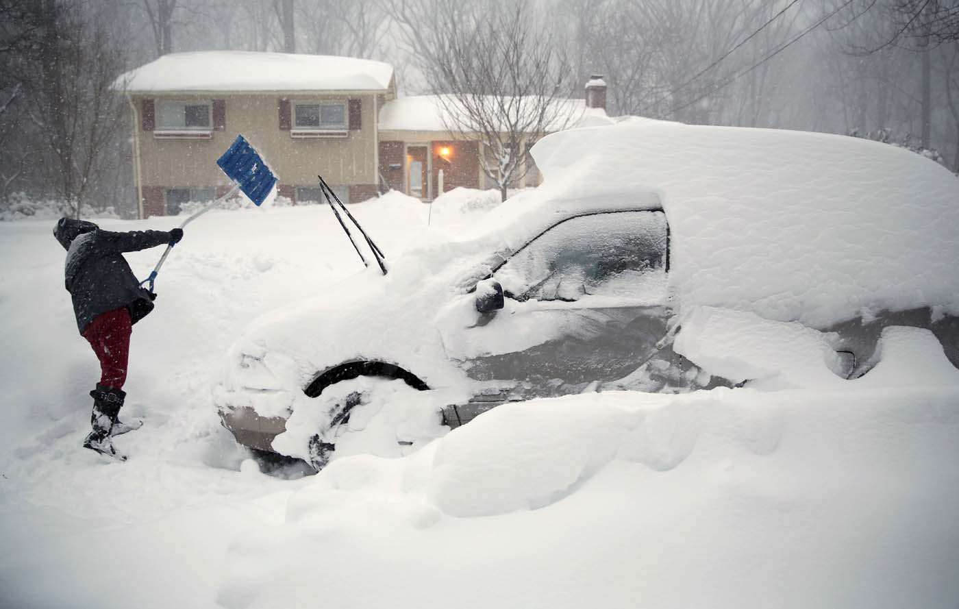 Al menos 29 muertos por la tormenta de nieve en el este de EEUU