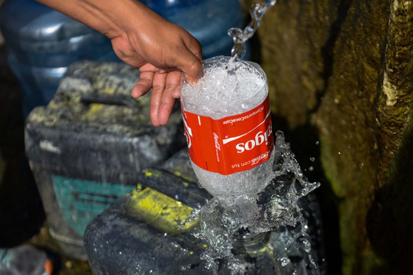 Vecinos de El Silencio protestan por falta de agua este #27Feb (FOTO)