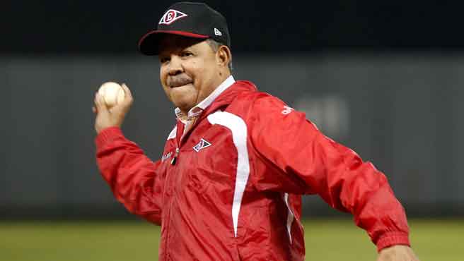 Juan Marichal lanzó la primera pelota en apertura de la Serie del Caribe