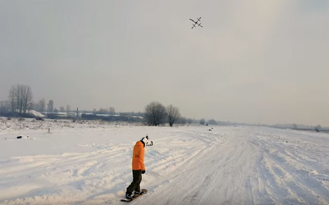 Droneboarding