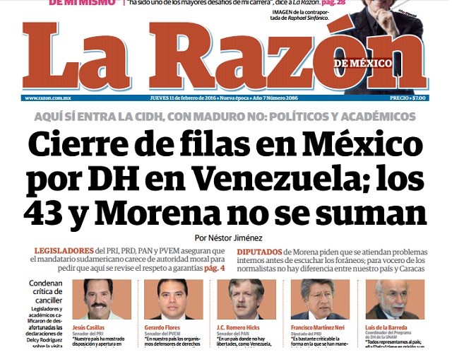 LaRazonMexico11FEB2016