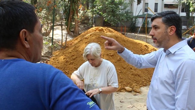 Alfredo Jimeno cumplió su compromiso asumido ante comunidad de Sans Souci en Chacao