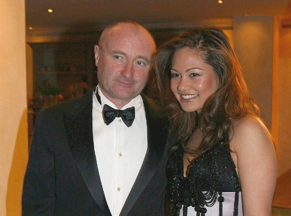 Foto: Phil Collins y su exmujer Orianne Cevey / hola.com