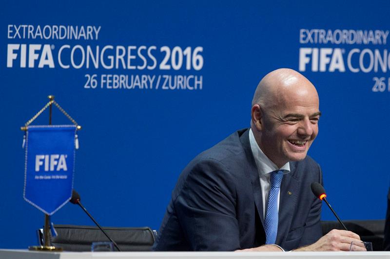 Infantino defiende un Mundial de 48 equipos y una coorganización en varios países