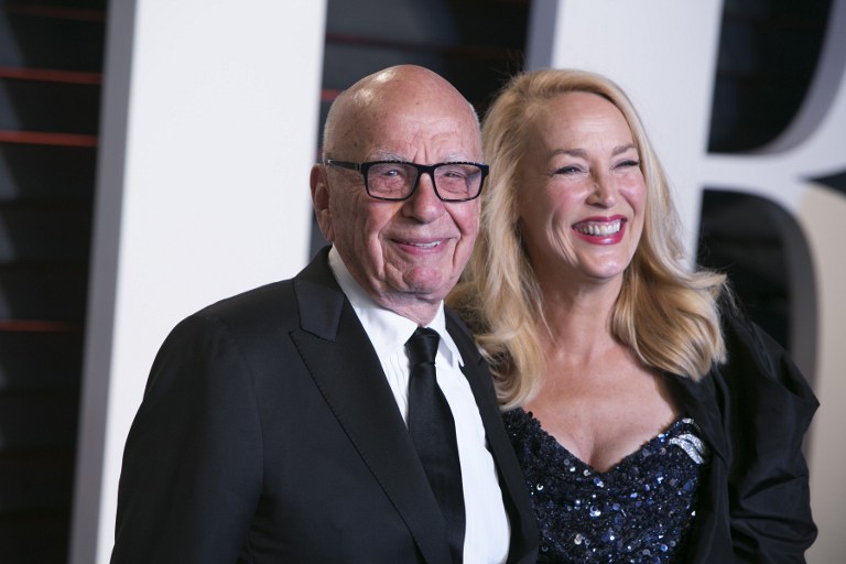 Rupert Murdoch y Jerry Hall se casan en Londres