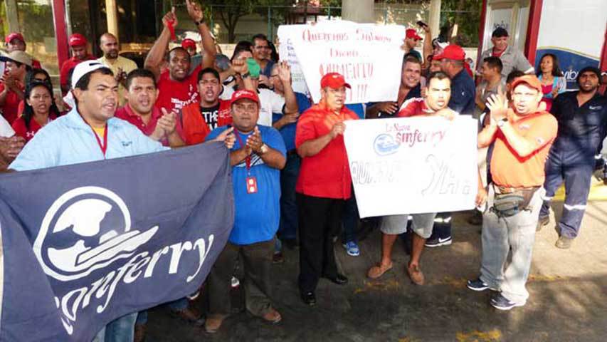 Trabajadores de Conferry paralizan sus actividades por 72 horas