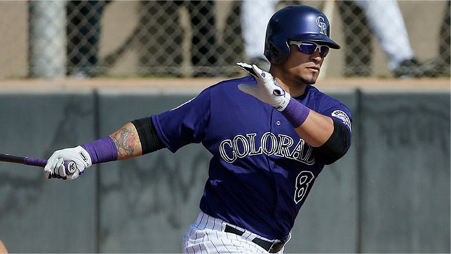 Gerardo Parra despachó primer cuadrangular del Spring Training