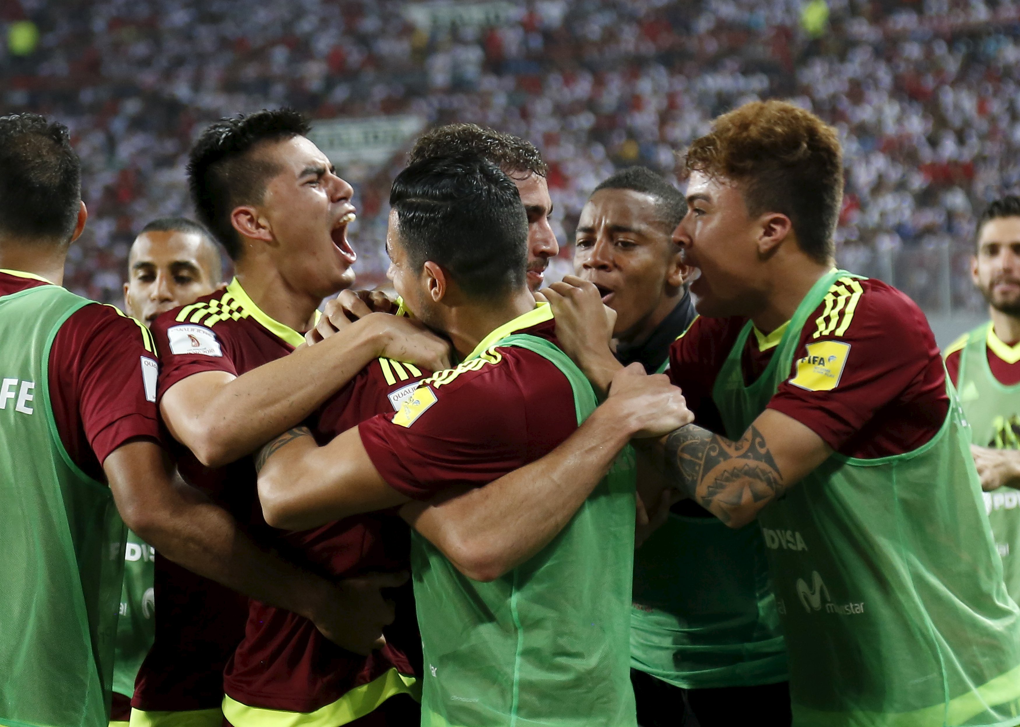 La Vinotinto llega a Barinas con la baja de Rondón para el duelo ante Chile