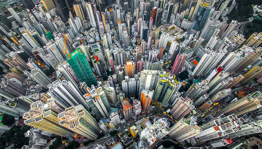 ¡Espectacular! Hong Kong desde las alturas