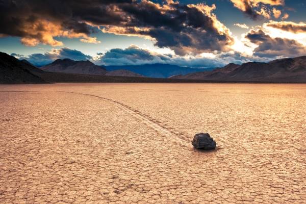 Piedras en movimiento