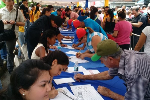 En Aragua fueron invalidadas 40 mil firmas, denunció el coordinador de VP, Rolman Rojas