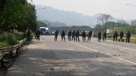 protesta Universidad de carabobo