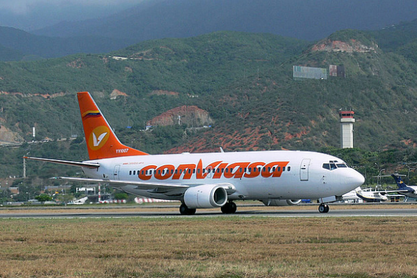 Conviasa retoma vuelo a Santo Domingo del Táchira